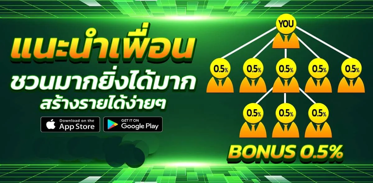 โปรแนะนำเพื่อนชวนมากยิ่งได้มาก